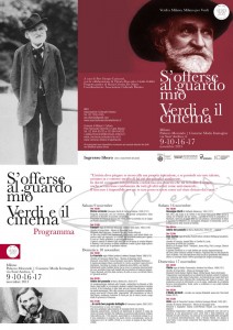 Verdi e il Cinema - Programma