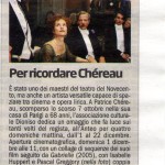 Chereau - Articolo Tutto Milano /Repubblica